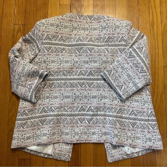 Coldwater Creek jacquard jacket with embellished pockets - Picture 7 of 8